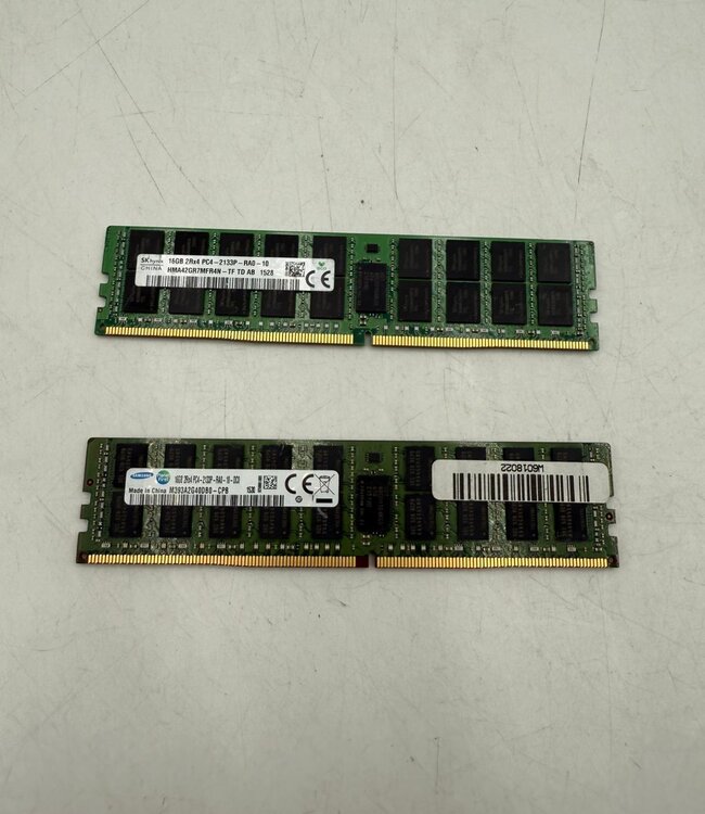 16 GB | 2Rx4 PC4-2133P | Server RAM geheugen