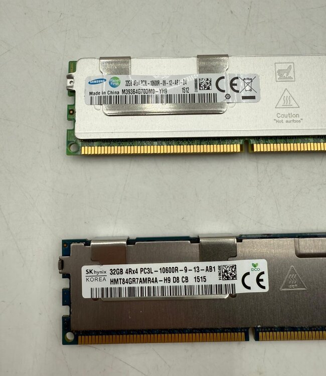 32 GB | 4Rx4 PC3L-10600R | Server RAM geheugen