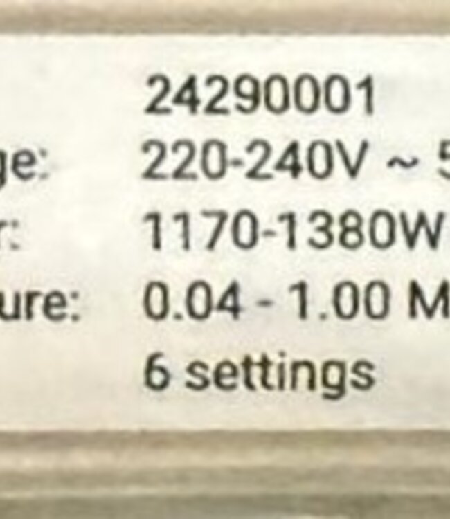 Tomado Tabletop Mini Vaatwasser (TDW5501B) Zwart