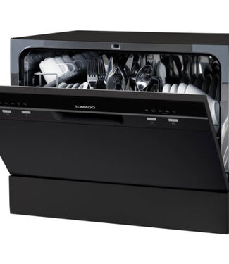 Tomado Tomado Tabletop Mini Vaatwasser (TDW5501B) Zwart