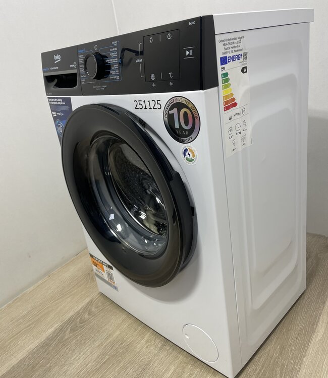 Beko Wasmachine b300 EnergySpin (BM3WFU3741B1) 7 kg
