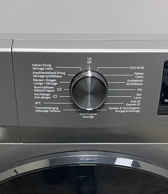 Everglades Was-droogcombinatie Pure-Steam (EVWDC91461AG) 9/6 kg