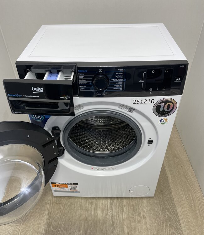 Beko Wasmachine b300 EnergySpin (BM3WFU3741B1) 7 kg