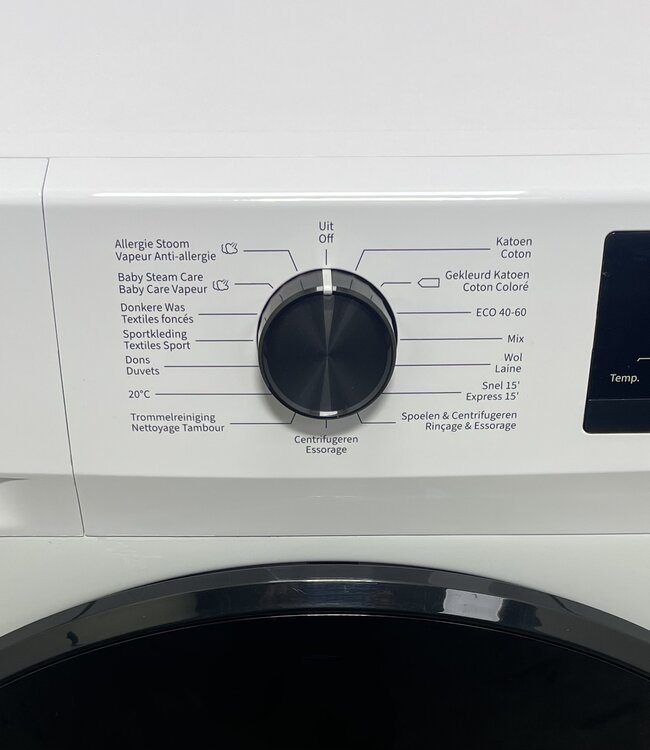 Everglades Steam Wasmachine (EVWM91401AW) 9 kg
