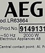 AEG 6000 Series Wasmachine (LR63864) 8 KG