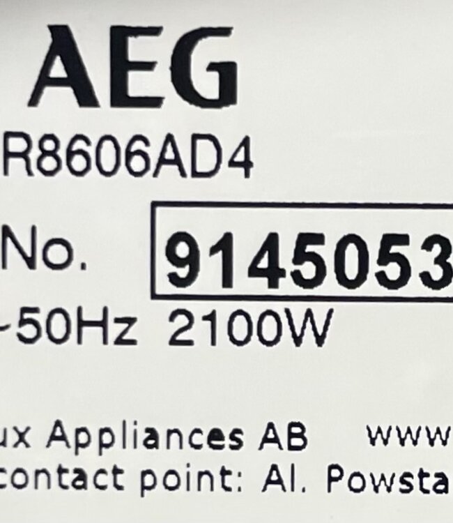 AEG 8000 Series PowerCare Wasmachine Autodose (LR8606AD4) 10 kg WiFi