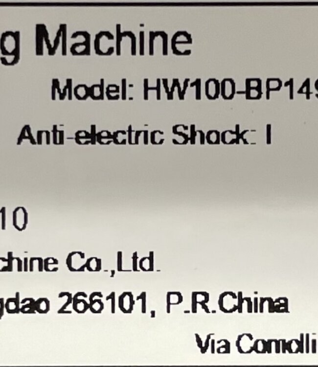 Haier I-Pro Series 1 Wasmachine (HW100-BP14929A) 10 kg 2025