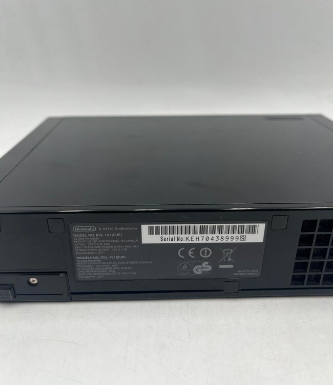 Nintendo Wii 2e Generatie Zwart RVL-101 Losse Console