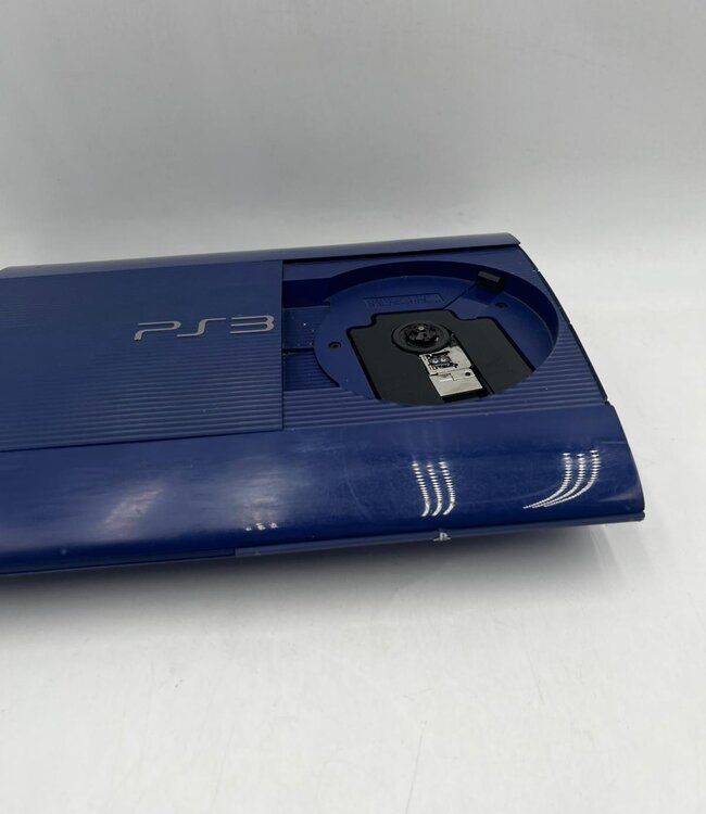 Sony Playstation 3 Super Slim Saphire Blue Losse Console Origineel 465 GB
