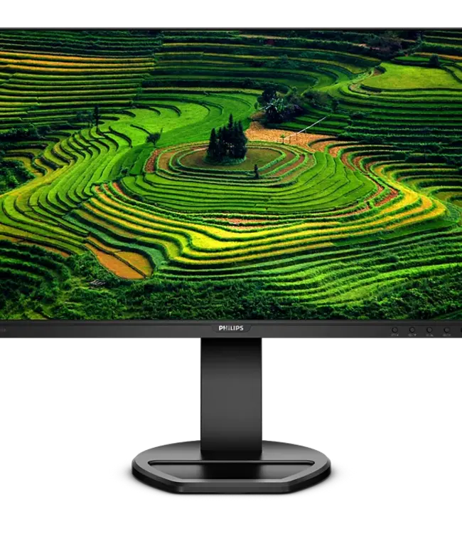 Philips 241B8QJEB 24 inch Monitor Zwart