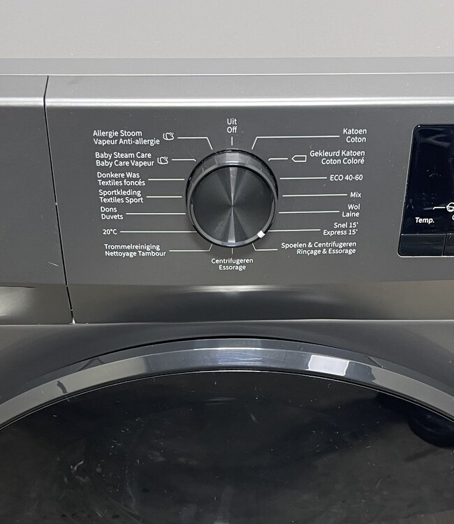 Everglades Wasmachine met Stoomfuncties (EVWM71402AG) 7 kg