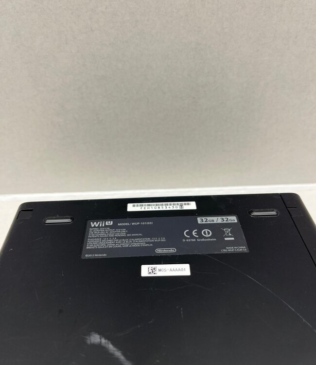Nintendo Wii U Losse Console 32GB Zwart