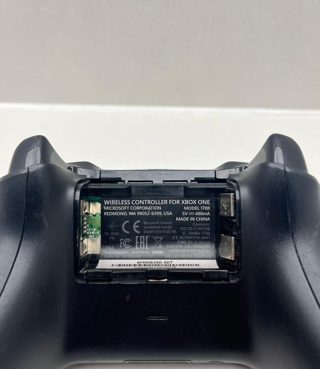 Xbox One Controller Zwart Model 1708