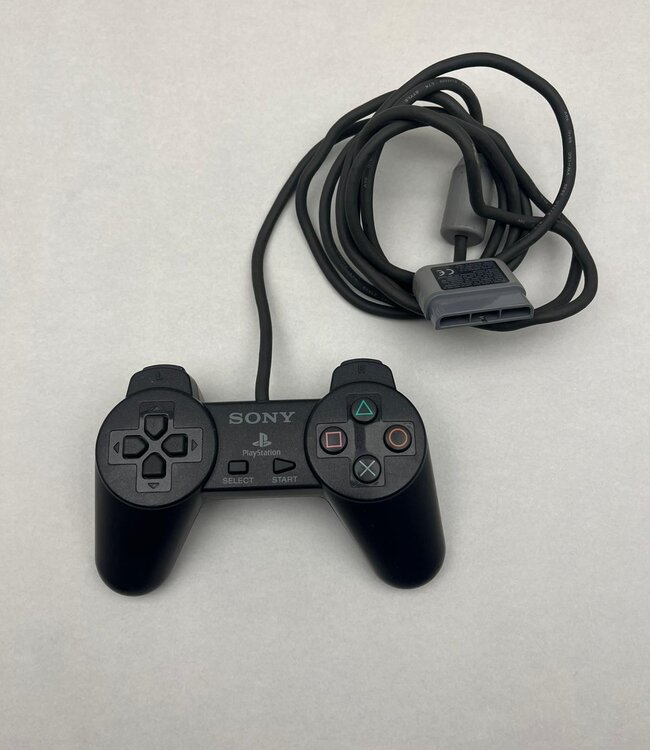 Sony Dual Shock Playstation 1 Controller Origineel Zwart