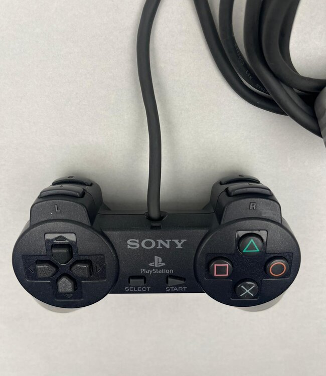 Sony Dual Shock Playstation 1 Controller Origineel Zwart