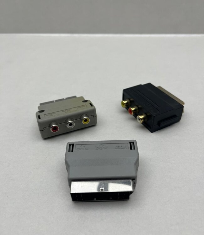SCART-Adapter Male - 3x RCA Female