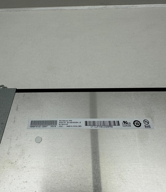 LCD Laptop Scherm B140HAN04.0 14 inch