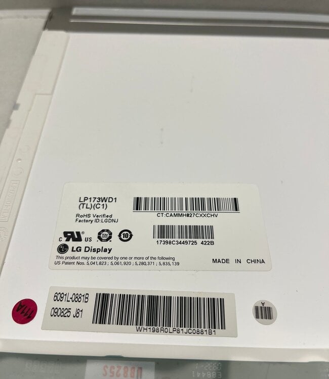 LCD laptop scherm LP173WD1 (TL)(C1) 17.3 inch