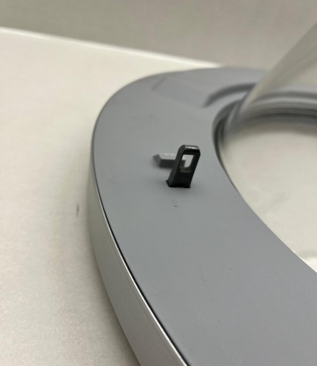 Bosch Serie 4 Wasmachine Deur Compleet Wit/Zilver 8 kg