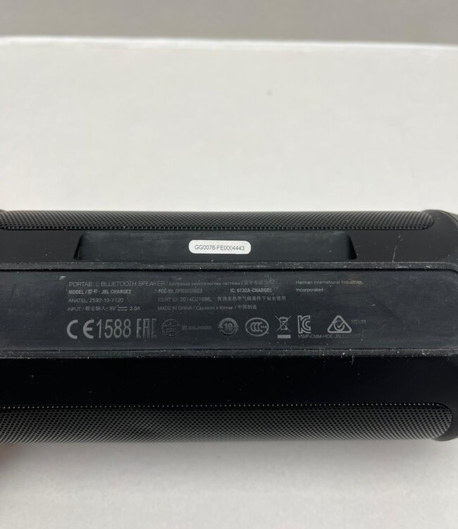 JBL Charge 2 Zwart