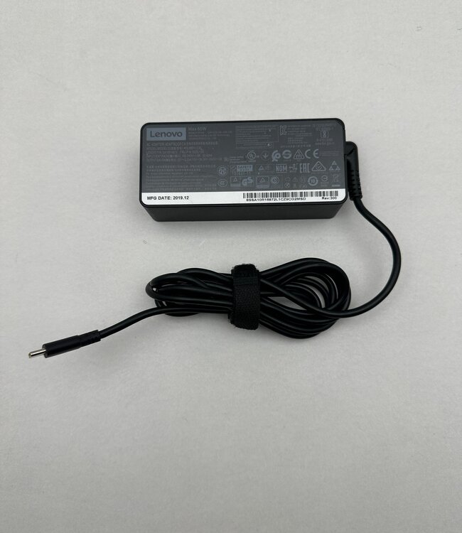 Lenovo Laptop USB-C Adapter Origineel | 65W