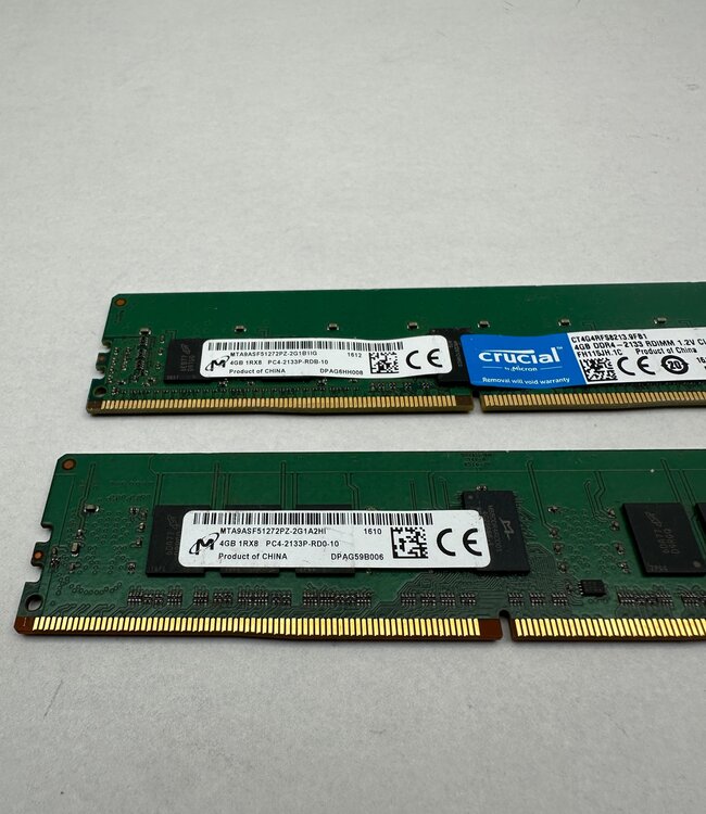 4 GB | 1Rx8 PC4-2133P | Server RAM geheugen (RDIMM)