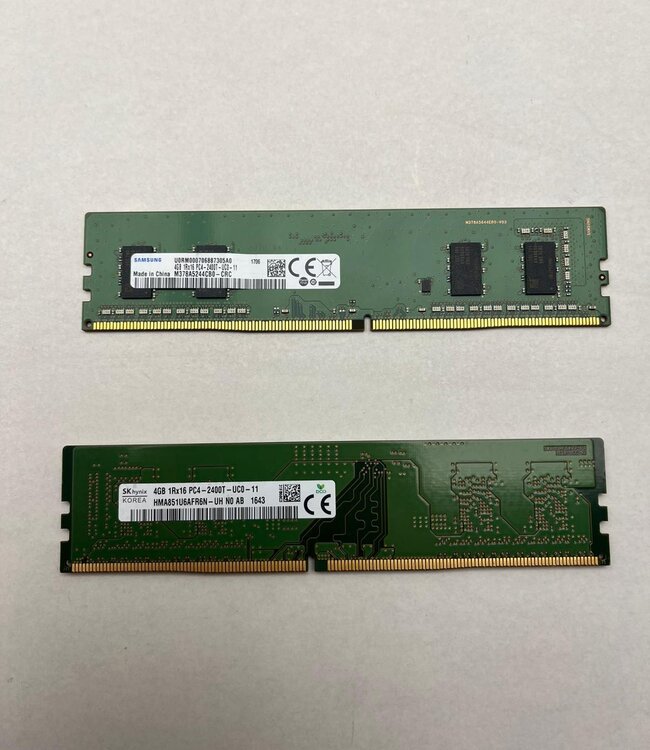 4 GB | 1Rx16 PC4-2400T | Desktop RAM geheugen (DIMM)