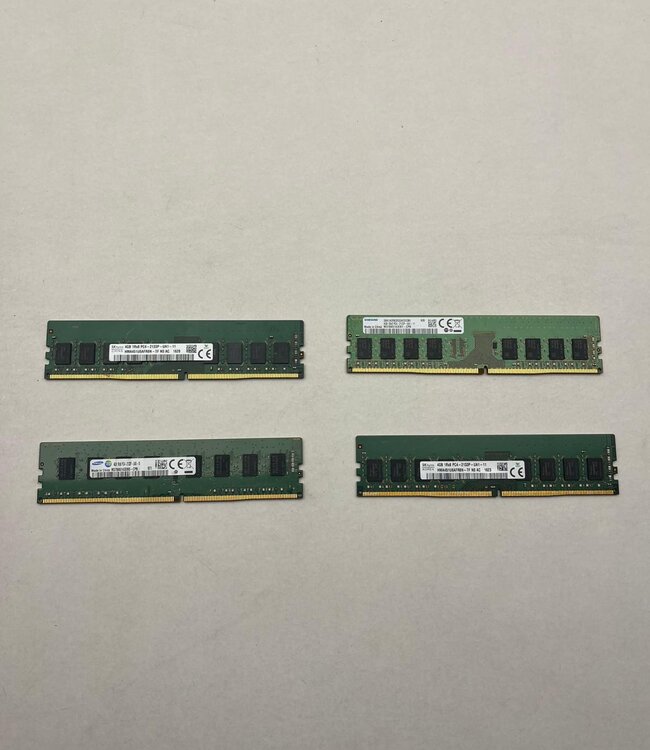 4 GB | 1Rx8 PC4-2133P | Desktop RAM geheugen (DIMM)