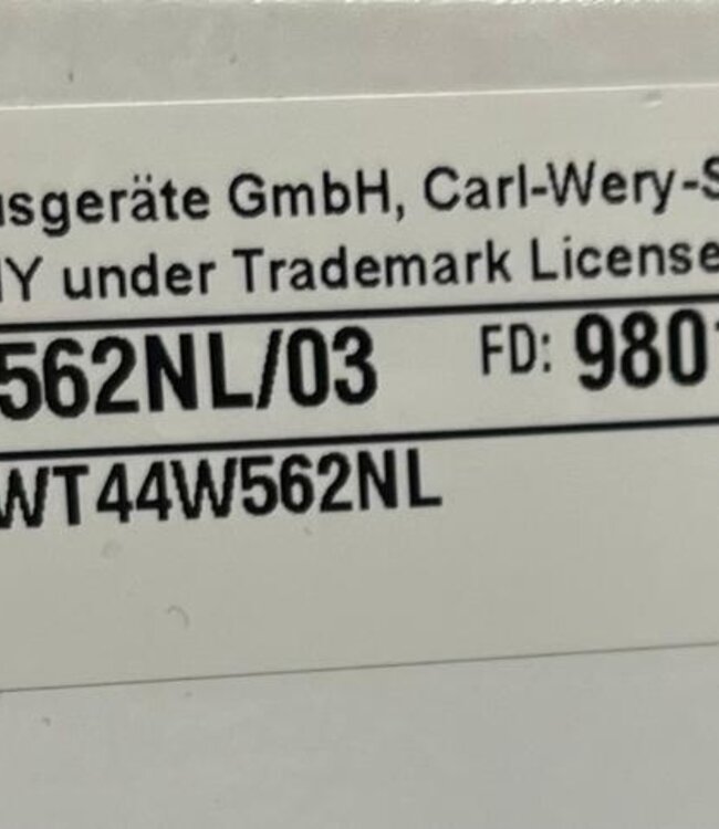 Siemens IQ700 Warmtepompdroger (WT44W562NL) 9 kg