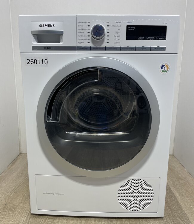 Siemens IQ700 Warmtepompdroger (WT44W562NL) 9 kg