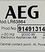 AEG 6000 Series Wasmachine (LR63864) 8 kg
