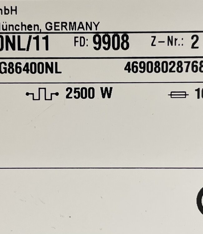 Bosch Condensdroger Serie 6 (WTG86400NL) 8 kg