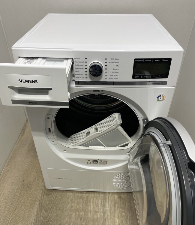 Siemens iQ800 Warmtepompdroger (WT47Y700NL) 8 kg