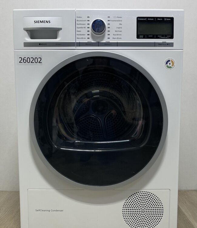 Siemens iQ800 Warmtepompdroger (WT47Y700NL) 8 kg