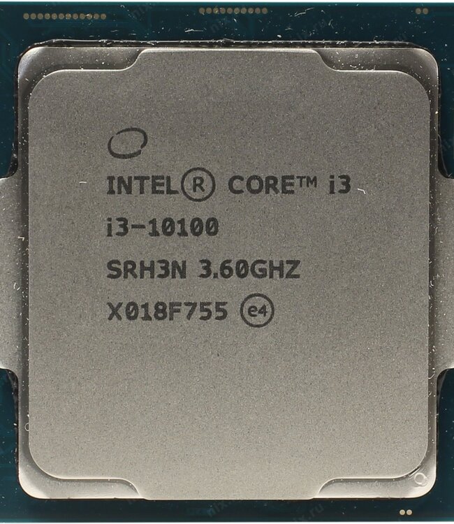 Processor Intel Core i3-10100 SRH3N