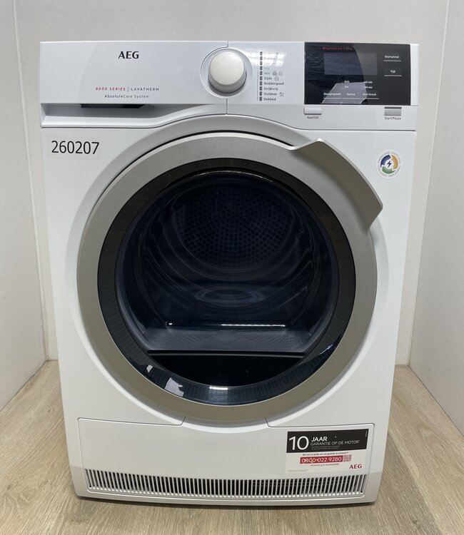 AEG Warmtepompdroger 8000 Series (T8DBESSEN ) 8 kg