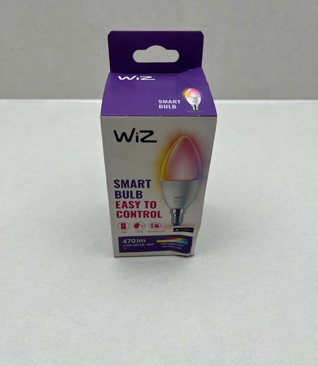 WiZ Smart Wi-Fi BLE 40W C37 E14