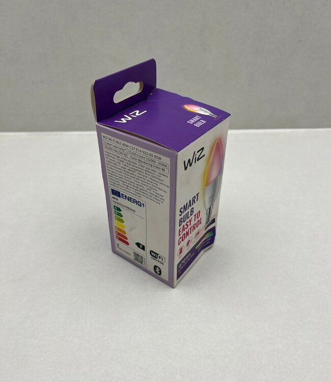 WiZ Smart Wi-Fi BLE 40W C37 E14