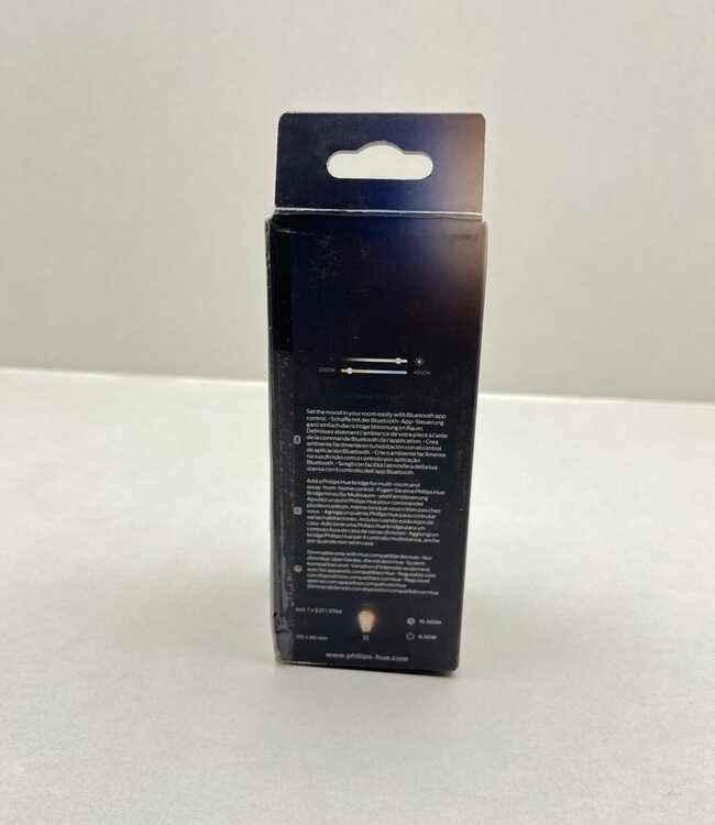 Philips Hue White Ambiance Filament Edinson Bulb ST72