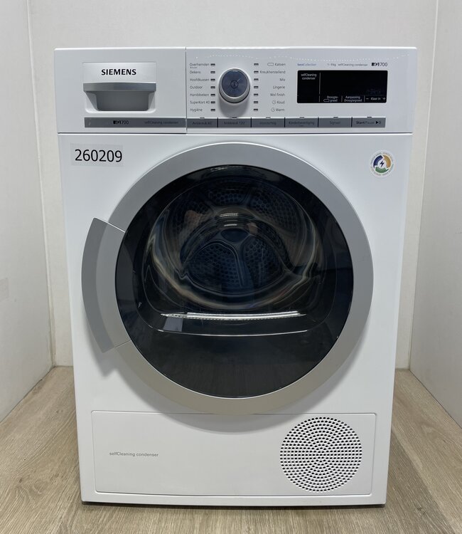 Siemens IQ700 Warmtepompdroger (WT47W5G3NL) 9kg