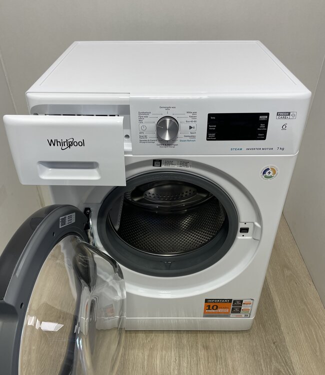 Whirlpool wasmachine (FFBBE 7469 BV) 7 kg 2025