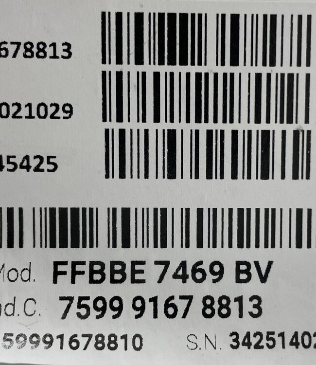 Whirlpool wasmachine (FFBBE 7469 BV) 7 kg 2025