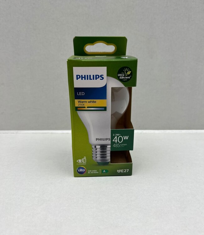 Philips Ultra Efficient LED lamp Frosted 40 W E27 Warmwit licht