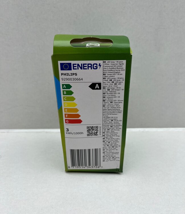 Philips Ultra Efficient LED lamp Frosted 40 W E27 Warmwit licht - Copy