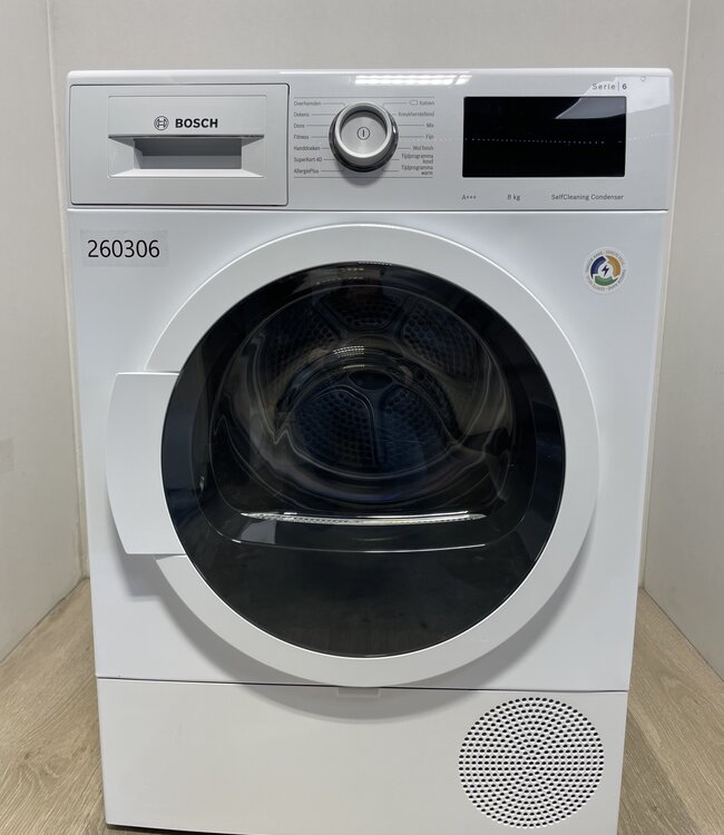 Bosch Warmtepompdroger Serie 6 (WTU876C0NL) 8 kg