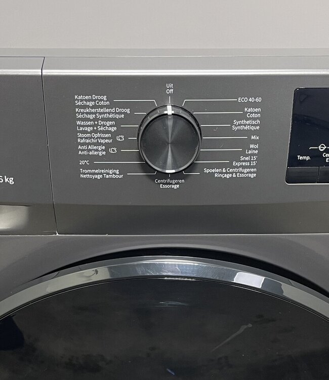 Everglades Was-droogcombinatie (EVWDC91461AG) 9/6 kg Pure-Steam