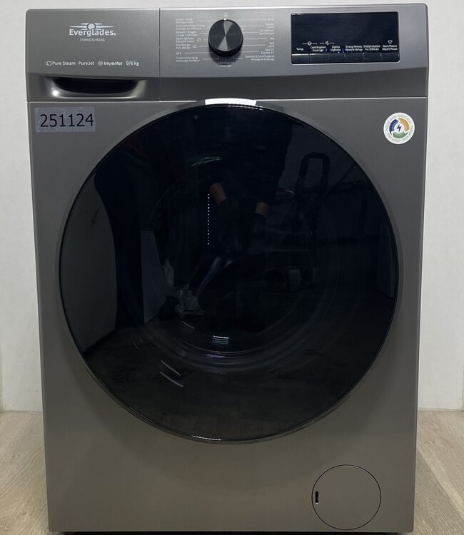 Everglades Was-droogcombinatie (EVWDC91461AG) 9/6 kg Pure-Steam