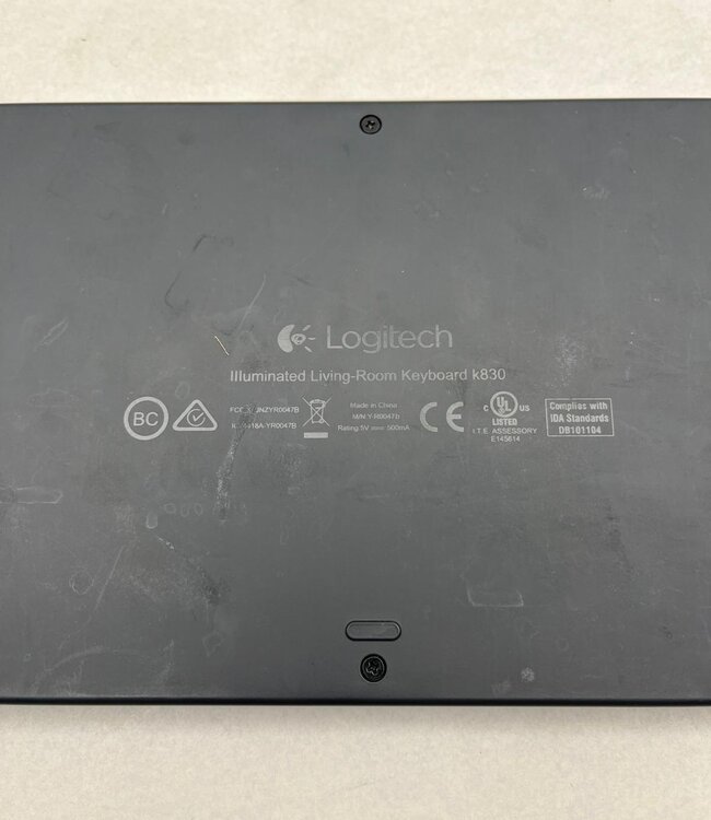 Logitech Illuminated Living-Room Keyboard k830