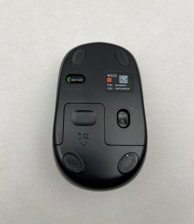 Logitech M325 Zilver Muis