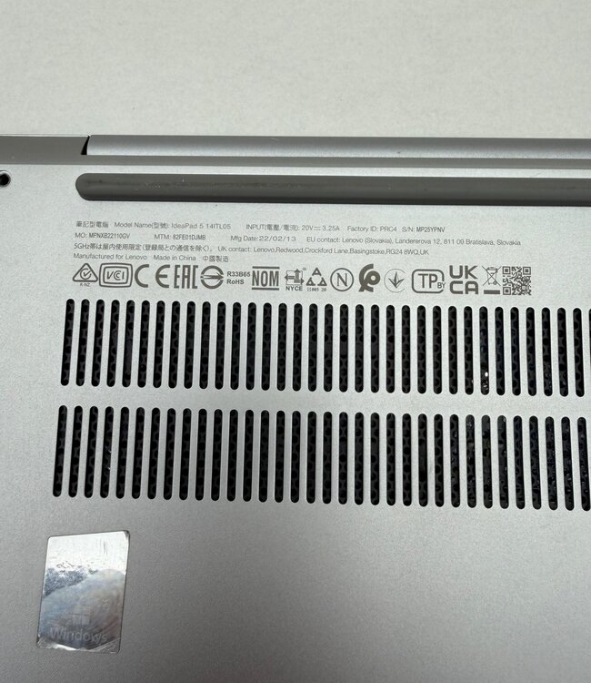 Lenovo Ideapad 5 Laptop 14ITL05 | i5-1135G7